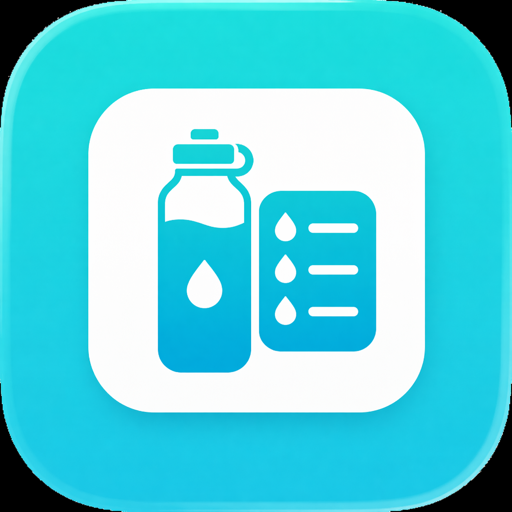 Water Tracker & Log: AquaLog icon