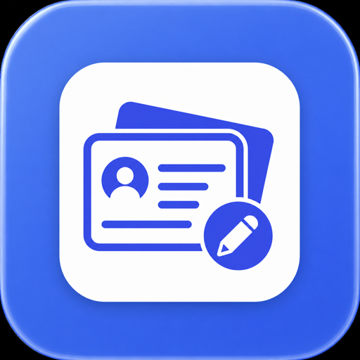 Business Card Generator QR icon