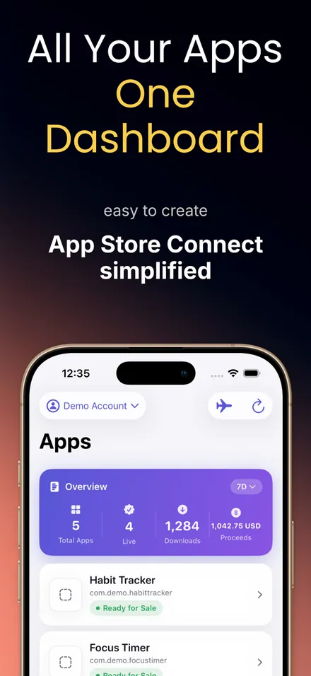 Store Connect: ConnectLog screenshot 1