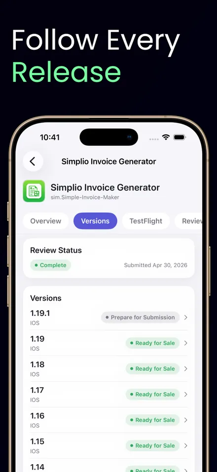 Store Connect: ConnectLog screenshot 6