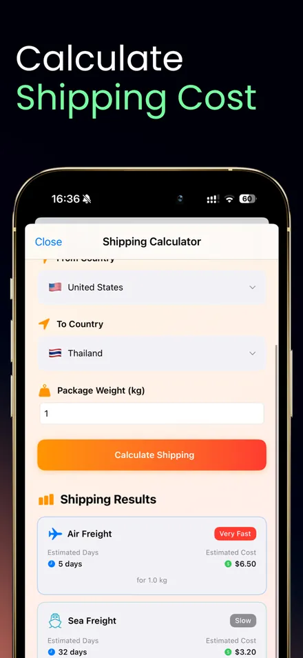 Expy Profit Calculator screenshot 2