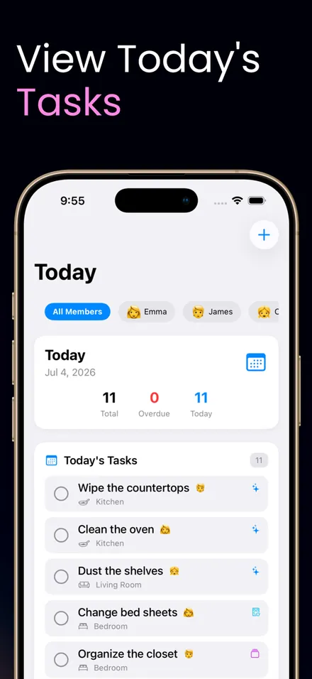 Home Tasks Tracker: HomiLog screenshot 3