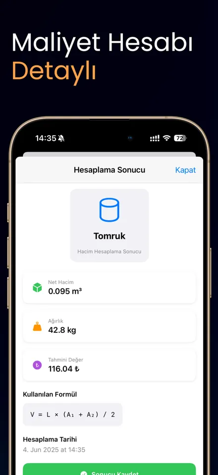 Kubaj: Volume Calculator screenshot 5