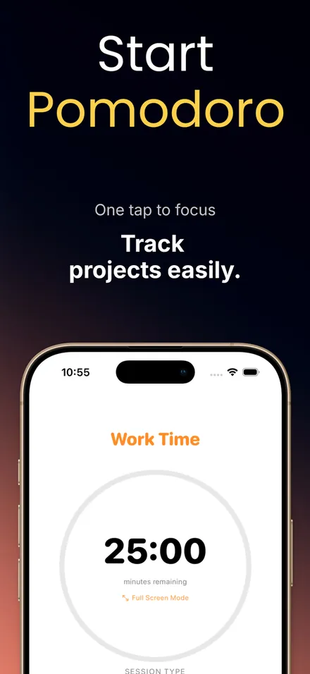 Pomoly Focused Working screenshot 1